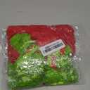 60 Pcs Red Lime Green Furry Christmas Ornaments 2 Inch Pom Pom Ball Hanging Decoration Fuzzy Fluffy Christmas Ornaments for Xmas Tree Wreath Home DIY Craft Party Decor