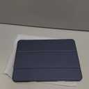 JETech Case ONLY for iPad Air 11-Inch M4/M3/M2 (2026/2025/2024), iPad Air 5/4 (2022/2020 5th/4th) with Pencil Holder, Clear Transparent Back Slim Stand Shockproof Tablet Cover (Deep Navy)