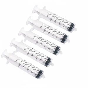6pcs 50ml Syringes Large Plastic Syringe for Scientific Labs and Dispensing Multiple Uses