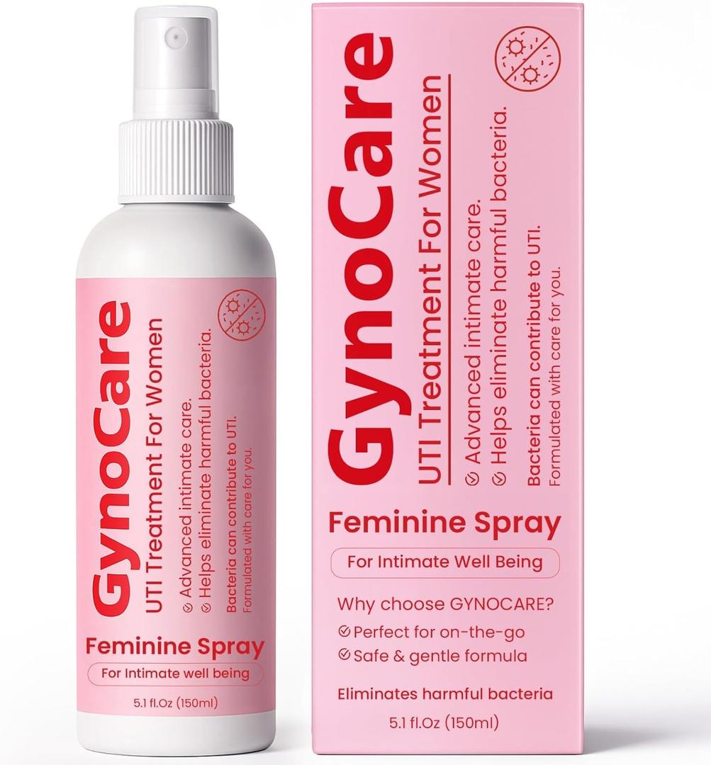 Feminine Spray | UTI Treatment for Women | UTI Defense & Intimate Odor Control | Daily Feminine Hygiene Spray | Eliminate Harmful Bacteria | Gentle, Safe, Travel-Friendly & pH-Balanced | 5.1 fl oz