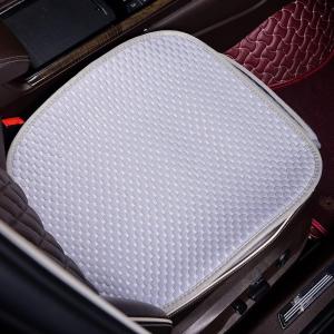 Linen Cloth Car Seat Cover,Cooling Bottom Seat Covers for Cars,Universal Car Seat Cushion Breathable,Ventilated Front Seat Only Gray