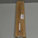 Bronze Curtain Rods for Windows 30 to 88 Inches with Brackets, Decorative 5/8 Inch Diameter Single Window Curtain Rod Set for Room Divider, Bedroom, Living room, Kitchen, Bathroom