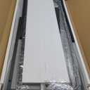 Huuger Computer Desk, 48 Inch Office Desk, Gaming Desk with Storage, Writing Desk Work Desk for Home Office, Study, Modern Simple Desk, Large Legroom, Metal Frame, Rustic Brown