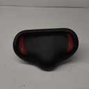 Bike Seat Noseless Wide Bicycle Seat for Women Men, Bike Seats Cushion Comfort for Big Butt, Multiple Fit Saddle for Peloton, Electric, Exercise, Cruiser Bikes (Red)