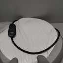 Heated Cat Bed Indoor Pets  Adjustable Temperature 86-131 Cat Heating Pad with Timer, Chew Resistant 87 Inch Cord, Washable Cover, Round Cozy Donut Pet Bed for Small Cats Kittens Dogs