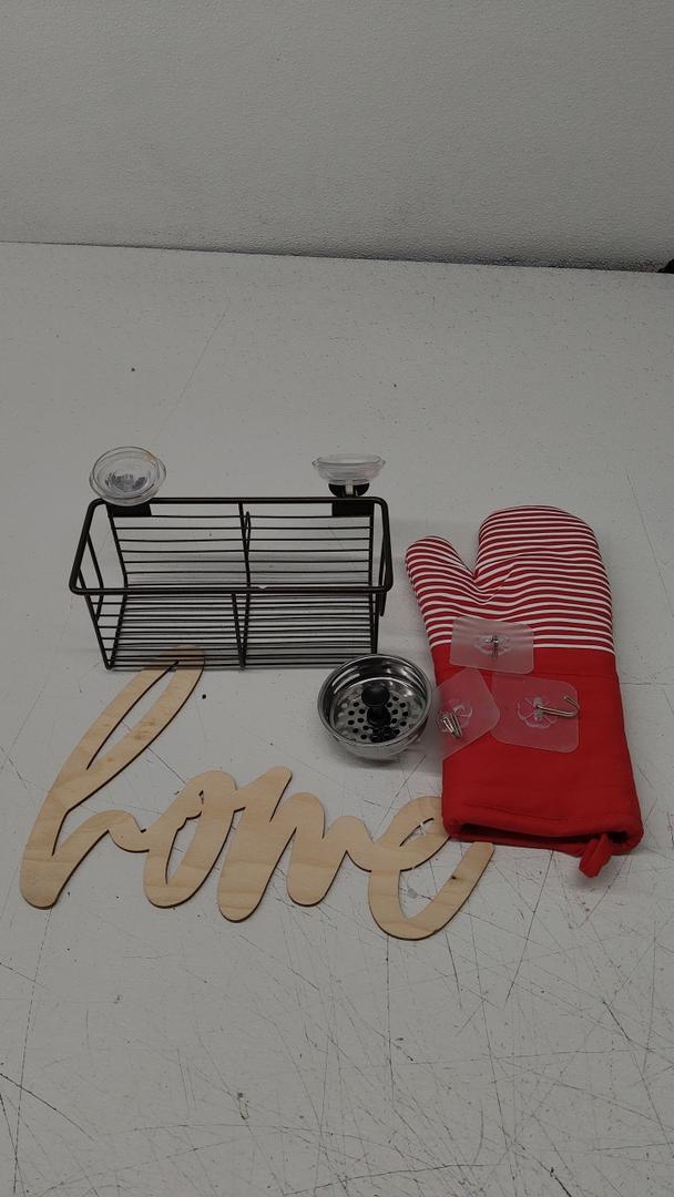 Home Kitchen Essentials Set – 5-Piece Organizer & Décor Kit