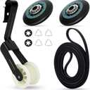 Upgraded EngPair 4392065 Dryer Repair Kit with 349241T Drum Roller, 691366 Idler Pulley, 341241 Belt for Whirlpool, Kenmore, Maytag, Replaces 4392065RC, WP691366, Fits WED4815EW1, WED4950HW0, and More