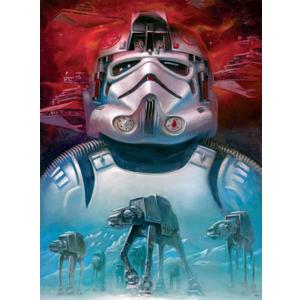 Buffalo Games - Star Wars - Fine Art - at-at Pilot - 1000 Piece Jigsaw Puzzle for Adults - Challenging Puzzle Perfect for Game Nights - Finished Size is 26.75 x 19.75