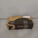 SPUNKYJUNKY Ceramic Dog and Cat Bowl with Wood Stand Non-Slip Matte Glaze Weighted Food Water Set for Cats &Small Dogs 13.5OZ (1.7 CUPS, Grey  2)