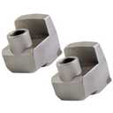 2 Pack Forestry Mulcher Teeth Carbide Compatible with FAE Cat Type C/3 Aftermarket