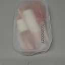 Momcozy Bottle Brush Kit with Push-Press Foam Design - Newborn Essentials Gift, Portable Cleaning Tool for Home & Travel, Baby Bottle Cleaner Brush for Breast Pumps & Nipples, Pink (Press Bubble Style)