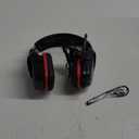 Logitech G332 Wired Gaming Headset, Stereo Audio, 50 mm Audio Drivers, 3.5 mm Audio Jack, Flip-to-Mute Mic, Rotating Ear Cups, Lightweight, PC/Mac/Xbox One/PS4/Nintendo Switch - Black/Red