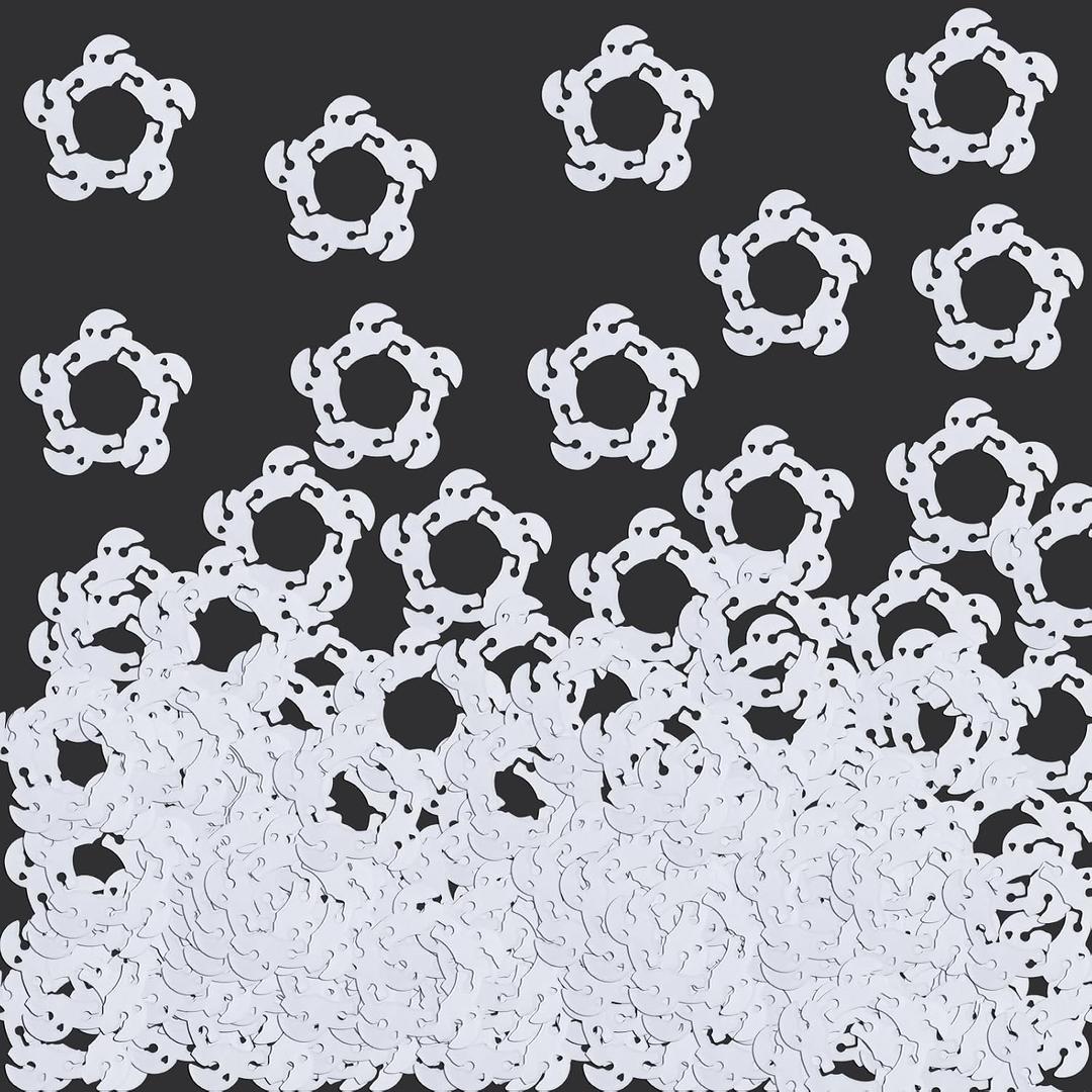 Miliocry 200PCS Balloon Arch Clips, Reusable Balloon Clips for Balloon Arch, Plastic Balloon Supplies for Stand, Balloon Garland Clips for Party Wedding Baby Shower Decorations