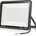 300W LED Flood Light (2000W Equivalent), Super Bright 42,500LM 5000K Daylight IP66 Waterproof Security Outdoor LED Arena Lights Commercial Lighting Floodlight for Backyard|Court|Stadium|Yard