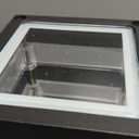 SLAWA 23.6In Pathway Lights Black E26 Outdoor Landscape Path Lights Die-Casted Aluminum Walkway Lighting Modern Landscape Sideway Lighting IP65 Waterproof Patio Porch Exterior Floor Lamp with Bulbs (60 cm)