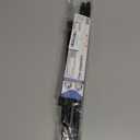 2 Pack Spring Tension Curtain Rod for Windows 26 to 39 inch Black Small Tension Rod Adjustable Spring Curtain Rods No Drilling Short Tension Rod for Kitchen, Closet, Bathroom, Bookshelf