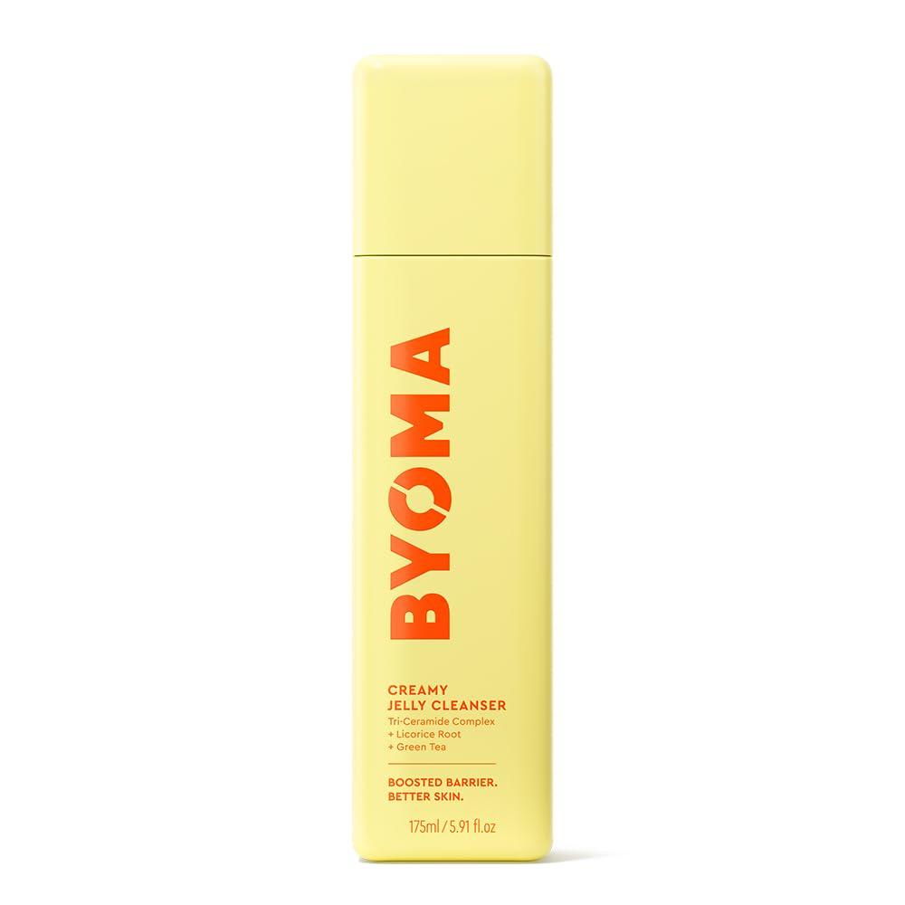 BYOMA Creamy Jelly Cleanser - Hydrating Facial Cleanser for Skin Barrier Repair -Tri-Ceramide Face Wash for Sensitive Skin & All Skin Types - Gently Removes Makeup & Excess Oil - 5.91 fl oz BYOMA Creamy Jelly Cleanser - Hydrating Facial Cleanser for Skin Barrier Repair -Tri-Ceramide Face Wash for Sensitive Skin & All Skin Types - Gently Removes Makeup & Excess Oil - 5.91 fl oz