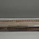 LazBlinds Cordless Blackout Bamboo Roman Shades, Room Darkening Blinds for Interior Windows, Thermal Insulated Roll Up Bamboo Blinds for Home & Patio, 46" W x 64" H, Penang Teak