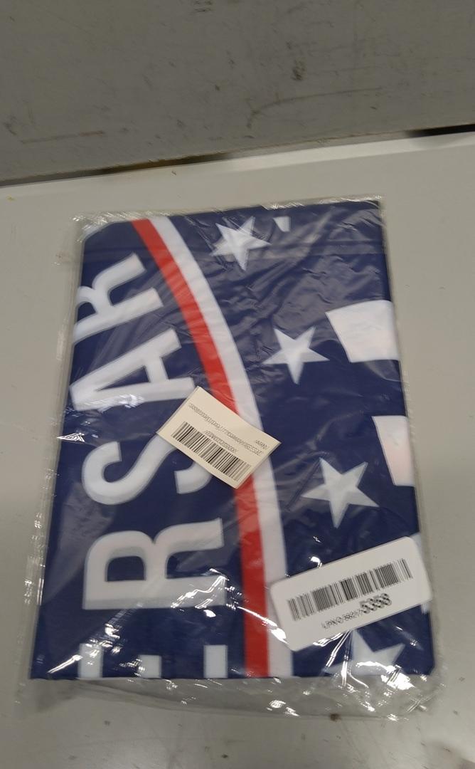 2 Pack America 250 Pleated Fan Flags, 1776-2026 250th Anniversary Patriotic Bunting, 3x1.5 FT Outside Decor, 4th of July Decorations Outdoor, Memorial, Veterans & Independence Day
