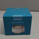 BGOVERSS White Noise Sound Machine with 20 Soothing Sounds, 10 Colors Night Light Sleep Machines Home Office Travel, 5 Timers and Memory Feature Sound Machine for Nursery Baby Kids Adults (White)