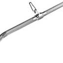 Cable Machine Attachment, lat pull down bar, Lightweight Aluminum Tricep Straight Bar, V Bar, LAT Pulldown Attachments, gym attachments for cable machine, Accessories Load 1000lbs (38.1in length bent rod)