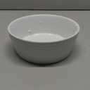 6.9" Non-Slip Ceramic Dog Bowl, 33 Oz Heavy-Duty Dog Food/Water Dish, Pet Feeding Bowl for Small and Medium Dogs, Food Grade Porcelain Pet Feeder Bowl, Microwave and Dishwasher Safe, White