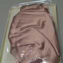 YANIBEST Adjustable Satin Bonnet Double Layer Hair Bonnet for Sleeping Bonnets for Women Hats Curly Natural Hair, Blush Pink (One Size)