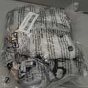 Horaldaily 6PCS Christmas Dining Chair Covers,Grey Snowman Stretch Removable Washable Slipcover Chair Protector for Dining Room Home Decor