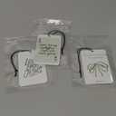 EKGJW Green Christian Cologne Car Air Freshener 4 Pcs, Coquette Bow Ace Card Jesus Religious Hanging Air Freshener for Cars Bathroom Dorm Books Decor, Christian Accessories Gifts for Women Girls