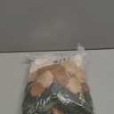 ShinyRelief 48 Pcs 3.1 Inch Neutral Furry Christmas Balls Ornaments Faux Fur Pom Poms Boho Christmas Tree Hanging Decoration for Party Supplies Holiday Office Fireplace Mantel Home Wall Decor (Earthy)