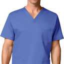 Maevn Uniforms Men's 3 Pocket Stretch Scrub Top, XS