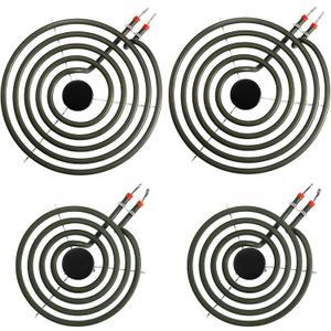 MP22YA Electric Range Burner Element,Replacement for Kenmore,Hardwick,Maytag,Norge Whirlpool Electric Range Stove,Includes 2 x MP15YA 6" & 2 x MP21YA 8" Surface Element Coil