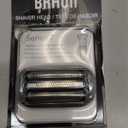 Braun Series 7 Electric Shaver Replacement Head, Easily Attach Your Shaver Head for a Shave as efficient as Day one, Compatible with New Generation Series 7 Shavers, 74S, Silver