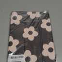 Case for iPad Air 11 Inch M4/M3/M2(2026/2025/2024), iPad Air 5th/4th Generation(2022/2020) 10.9 Inch, Protective Case with Pencil Holder, Trifold Stand Cute Cover for Girls, Flower Black