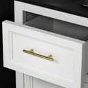 Haidms 20 Pack | 3 Inch Cabinet Handles Gold Stainless Steel Kitchen Drawer Pulls Cabinet Pulls 5 Inch Length, 3 Inch Hole Center