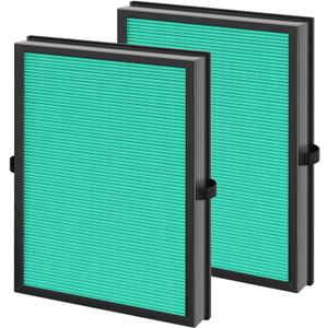 2 Pack MK-04 Air Fil-ter Replacement Compatible with MK-04 MG04JH Air Puri-fier, 4-in-1 High-Efficiency Pollen Pet Dander Hair HEPA Fil-ter Suitable- Pet Dander Version