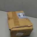 2 Pack Storage Bins with Lids, 10 x 6.9 Inch Multipurpose Stackable Plastic Containers for Home and Office Organization, Small Storage Bins, Black