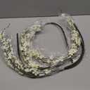 White Cherry Blossom Branches  6 Pcs 33.5" Long Stem Artificial Flowers for Tall Vase, Premium Faux Silk Spring Decor, Realistic Fake Cherry Blossoms for Home, Wedding & Table Centerpieces