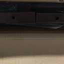 Sunnydaze 33" Indoor Firewood Rack with Kindling Log Holder - Heavy-Duty Outdoor Wood Storage for the Fire Pit or Fireplace - Bronze