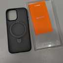 TORRAS Ostand Magnetic for iPhone 17 Case, Fit for MagSafe, 4X Military Drop Protection, Camera Control, Slim Phone Case for iPhone 17 with Kickstand, Soft Edge, Translucent Matte Cover 6.3", Black