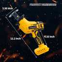 Cordless Reciprocating Saw Compatible With Dewalt 20V Max Battery(NO Battery), Power Recipro Saw,0-3000 SPM Variable Speed, Tool-free Blade Change, 4 Blades Kit for Wood/Metal/PVC Cutting