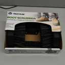 Yaktrax Boot Scrubber Boot and Shoe Scraper Brush, Black