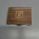 Whiskey Stone Gift Box set with 9 Premium Granite Stones (Won't Water Down Your Drink!), Wood Box, Velvet Carrying Bag and Tongs (Natural Red)