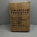 American Tourister Stratum 2.0 Expandable Hardside Luggage with Spinner Wheels, Jet Black, Carry-on,  Purple Haze