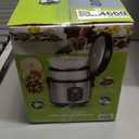 Hamilton Beach Digital Programmable Rice Cooker & Food Steamer, 8 Cups Cooked (4 Uncooked), With Steam & Rinse Basket, Stainless Steel (37518)