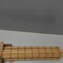 SMONTER Bamboo Roman Shades for Windows-Cordless Wooden Woven Blinds Light Filtering Bamboo Roll up Shades UV Protection and Easy Set up for Door and Countryhouse, 44" W x 64" H, Deer