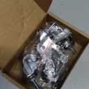 1.5 in Stem Casters Set of 4, Small Swivel Caster Wheels with Brake, Heavy Duty Threaded Caster Wheels for Furniture,Cart,Cabinet, Total Load Capacity: 194Lbs,M8x20mm