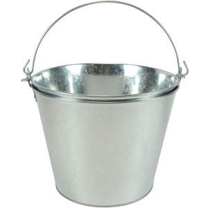 5-Quart Galvanized Pail Beer Bucket 9x9x7 inches (Pack of 2)