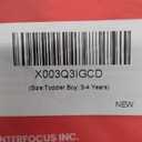 PATPAT Matching Family Outfits Mommy and Me Summer Outfits Short Sleeve Bodycon Dresses and T-Shirts Boy 3-4Y