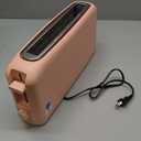 bella 2 Slice Slim Toaster, Fits-anywhere Kitchenware, 6 Setting Shade Control with Reheat & Cancel Buttons, Fits sourdough, 10 Long Slot, Anti Jam & Auto Shutoff, 900 Watt, Blossom